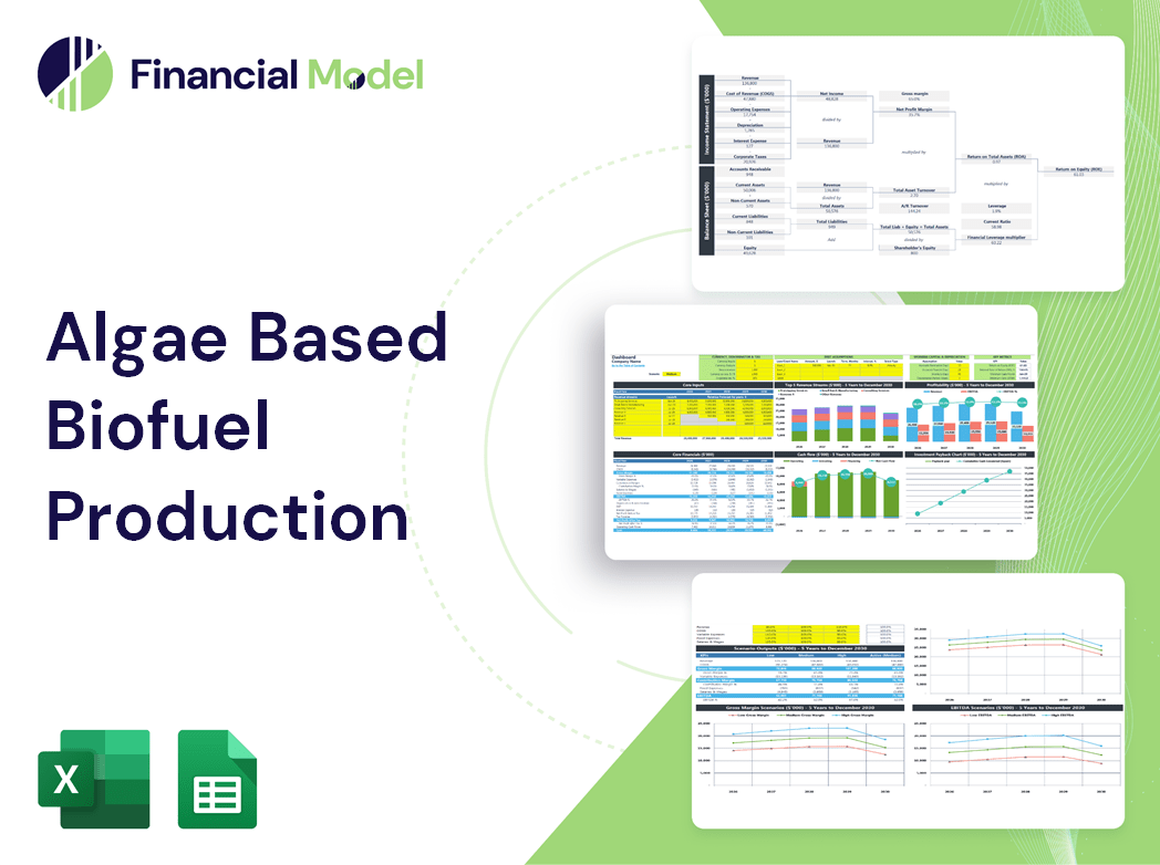 Algae Based Biofuel Production Financial Model