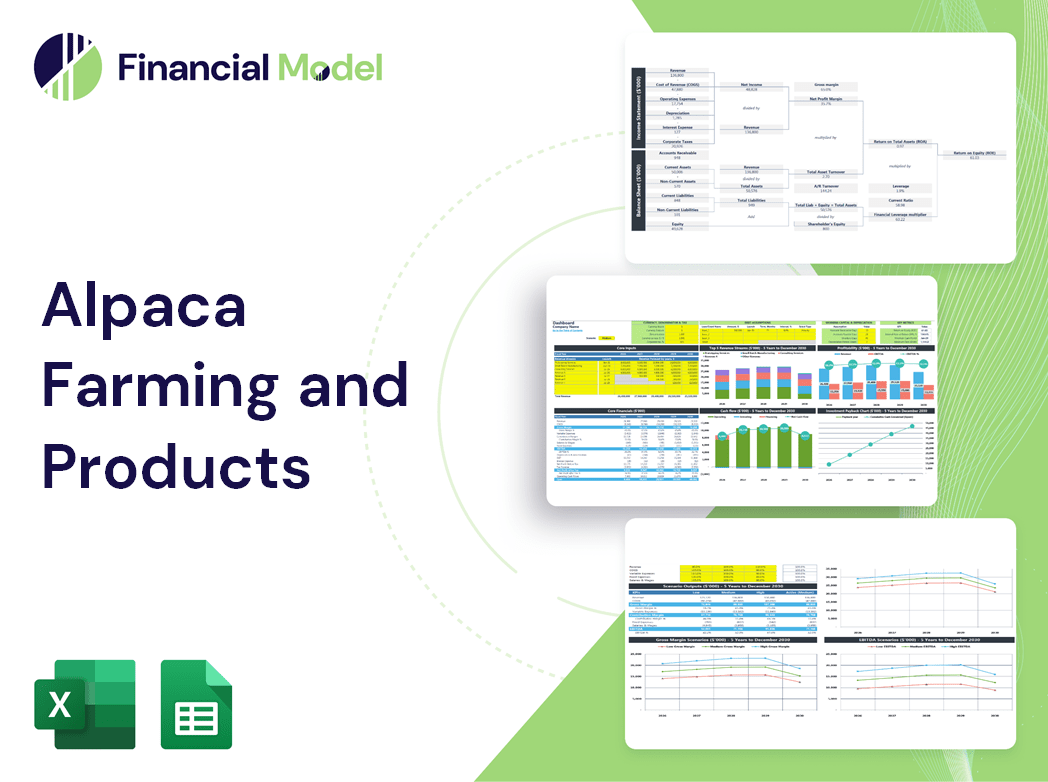 Alpaca Farming and Products Financial Model