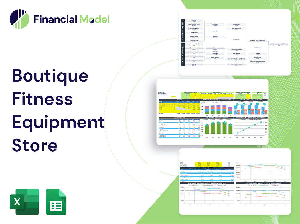 Boutique Fitness Equipment Store Financial Model