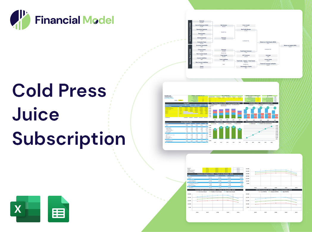 Cold Press Juice Subscription Financial Model