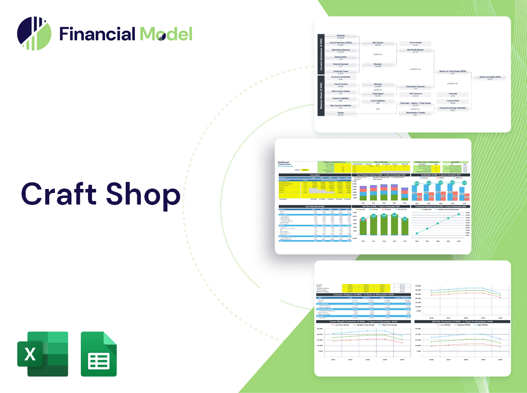 Craft Shop Financial Model