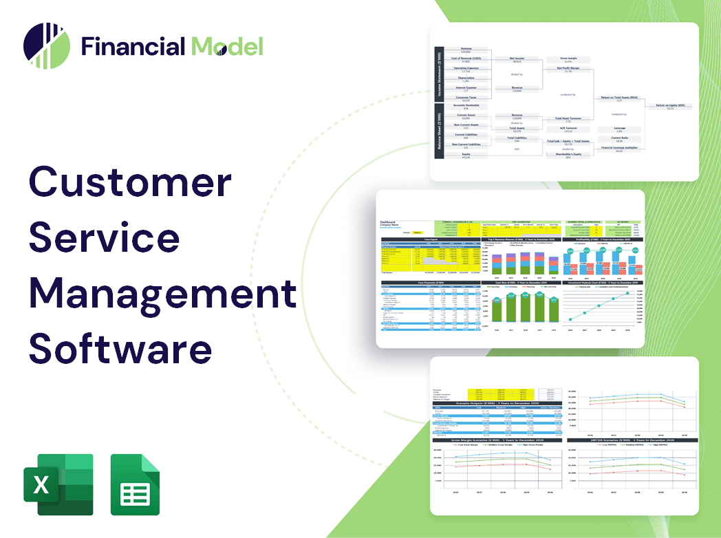 Customer Service Management Software Financial Model