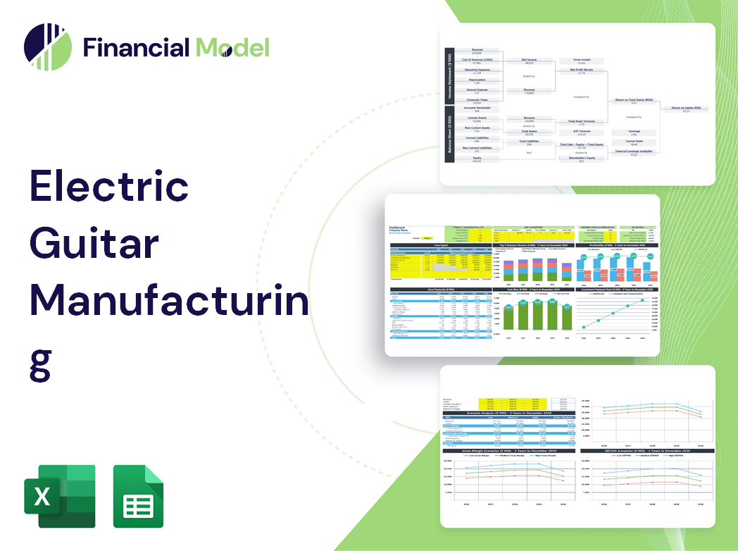 Electric Guitar Manufacturing Financial Model