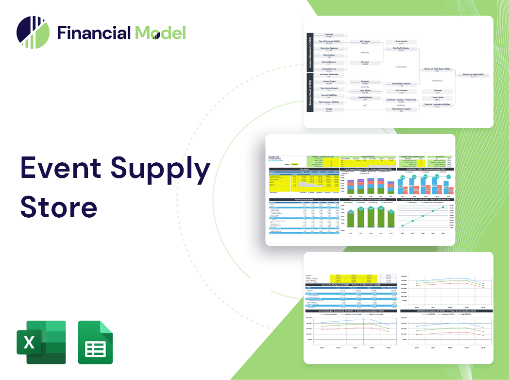 Event Supply Store Financial Model