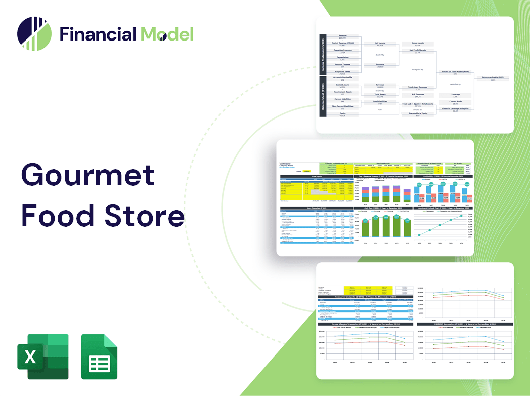 Gourmet Food Store Financial Model