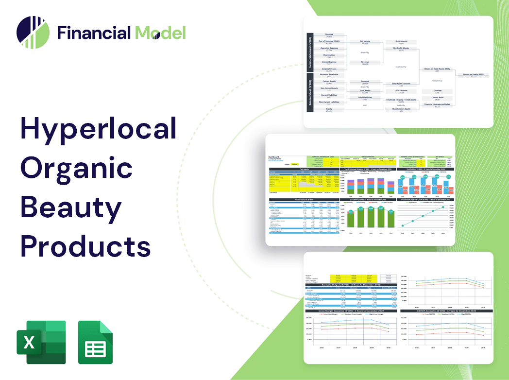 Hyperlocal Organic Beauty Products Financial Model