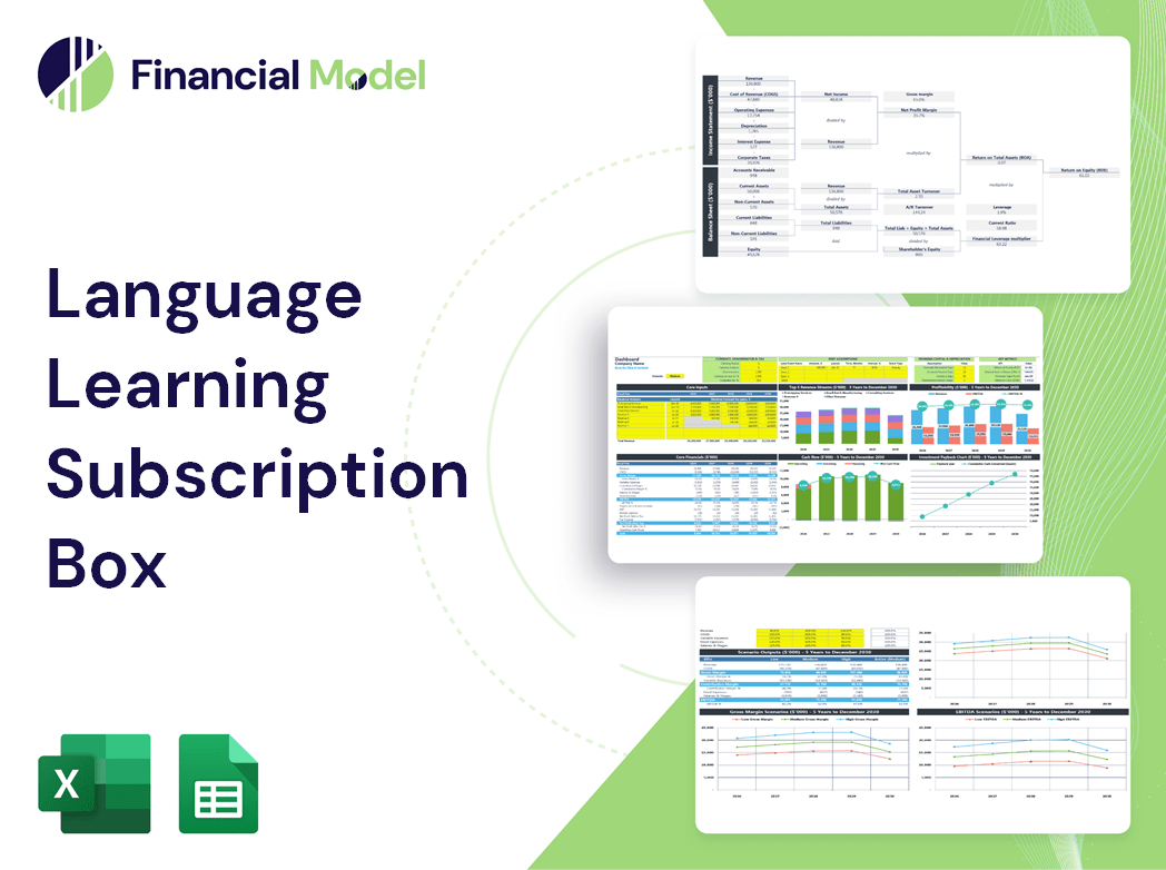 Language Learning Subscription Box Financial Model