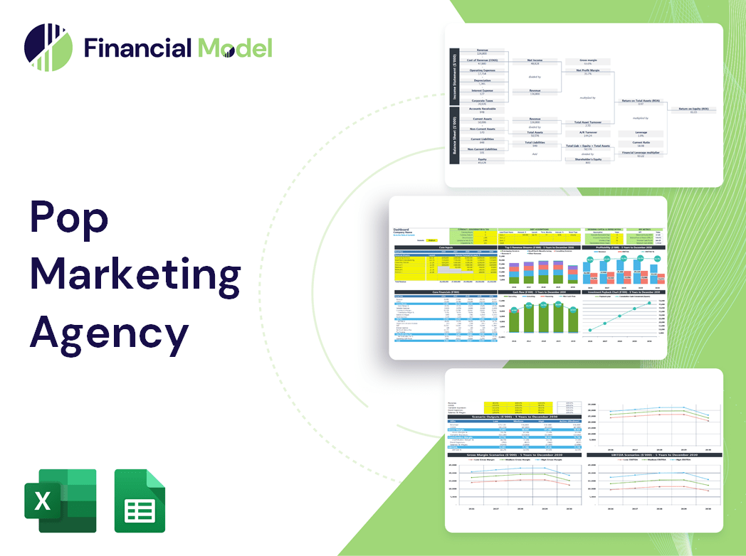 Pop Marketing Agency Financial Model