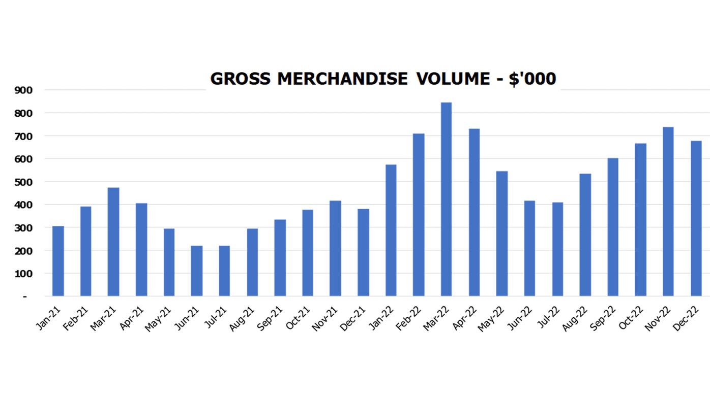 Antiques Marketplace Cash Flow Forecast Excel Template Financial Charts Gross Merchindise Volume