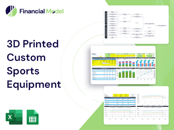 3D Printed Custom Sports Equipment Financial Model