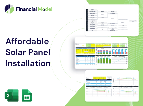 Affordable Solar Panel Installation Financial Model