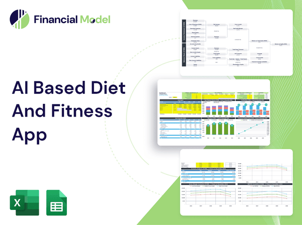 AI Based Diet And Fitness App Financial Model
