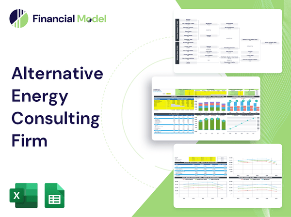Alternative Energy Consulting Firm Financial Model