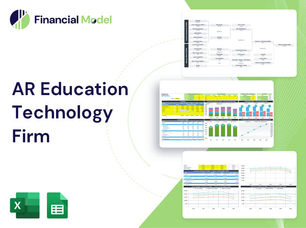 AR Education Technology Firm Financial Model