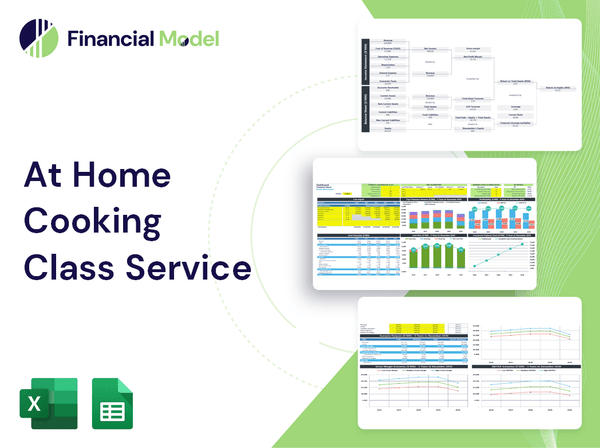 At Home Cooking Class Service Financial Model