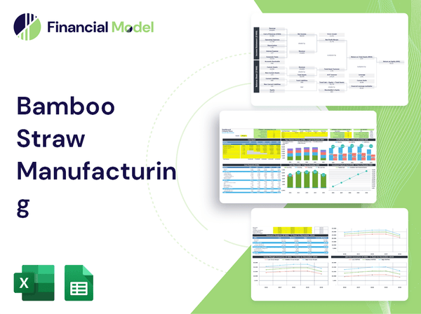 Bamboo Straw Manufacturing Financial Model