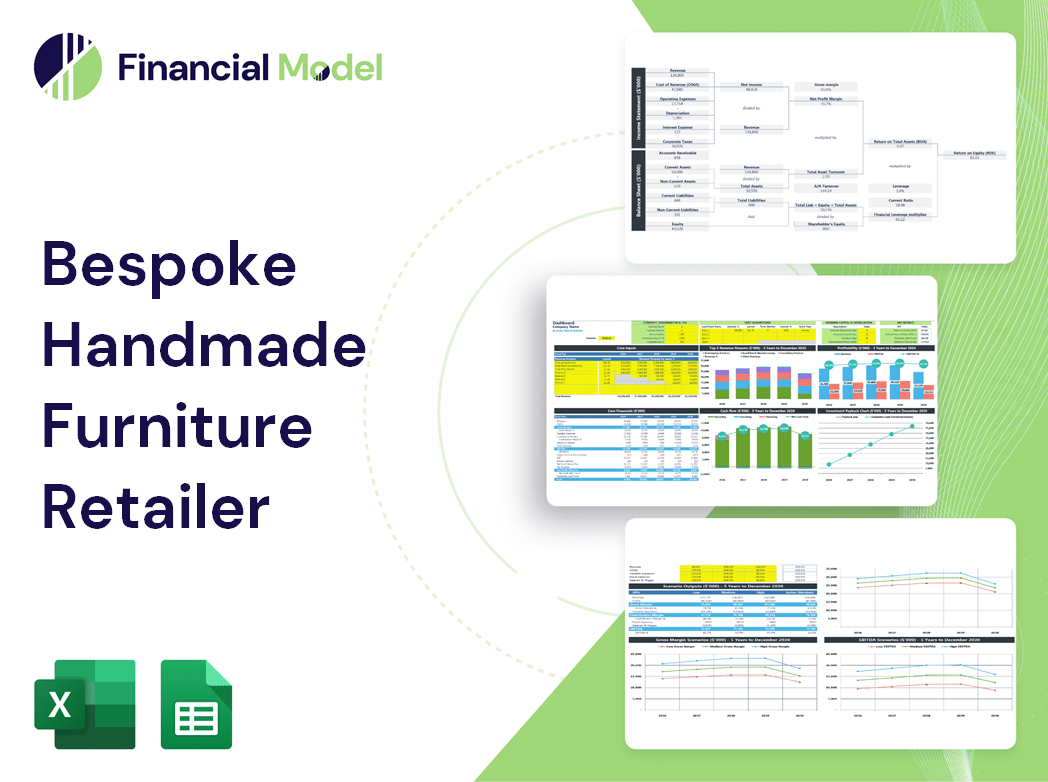 Bespoke Handmade Furniture Retailer Financial Model