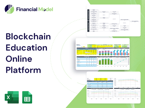 Blockchain Education Online Platform Financial Model