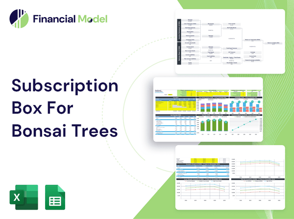 Subscription Box For Bonsai Trees Financial Model