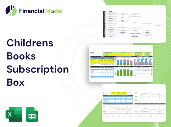 Childrens Books Subscription Box Financial Model