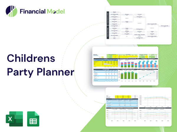 Childrens Party Planner Financial Model