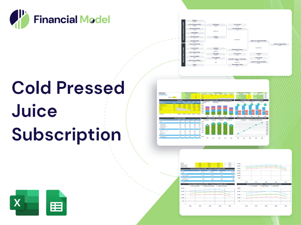 Cold Pressed Juice Subscription Financial Model