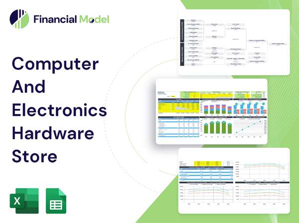 Computer And Electronics Hardware Store Financial Model