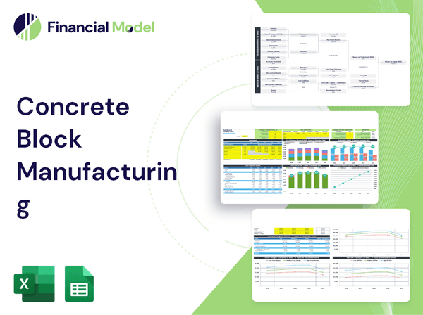 Concrete Block Manufacturing Financial Model