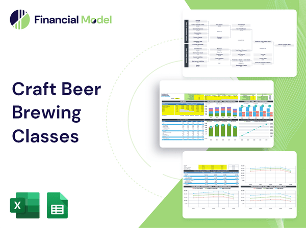 Craft Beer Brewing Classes Financial Model