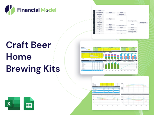 Craft Beer Home Brewing Kits Financial Model