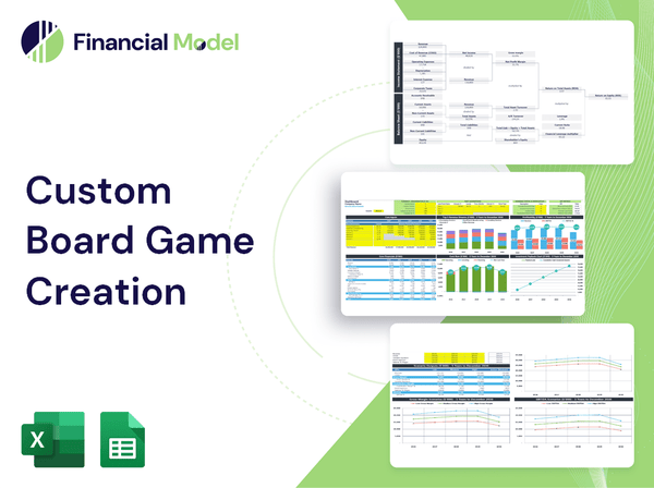 Custom Board Game Creation Financial Model