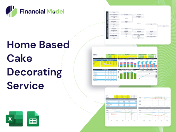 Home Based Cake Decorating Service Financial Model