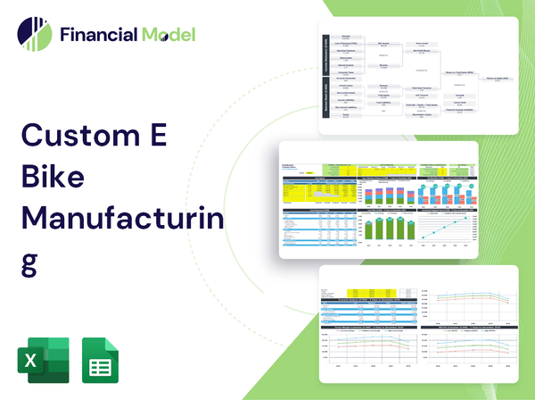 Custom E Bike Manufacturing Financial Model
