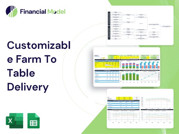 Customizable Farm To Table Delivery Financial Model