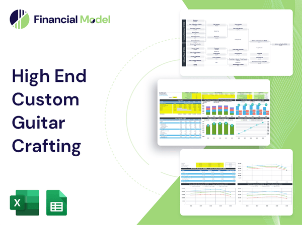 High End Custom Guitar Crafting Financial Model