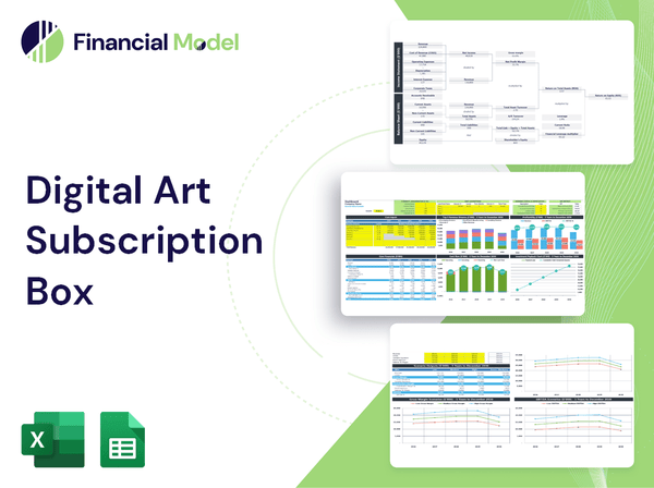 Digital Art Subscription Box Financial Model