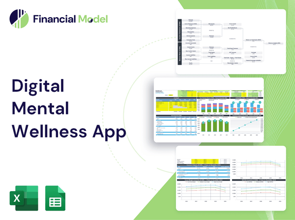 Digital Mental Wellness App Financial Model