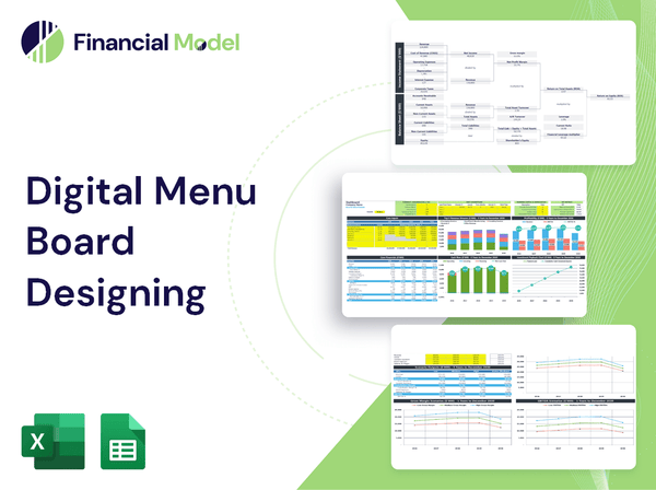 Digital Menu Board Designing Financial Model