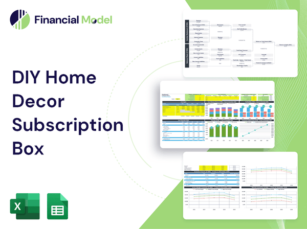 DIY Home Decor Subscription Box Financial Model