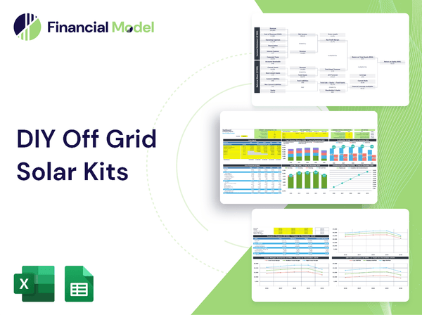 DIY Off Grid Solar Kits Financial Model