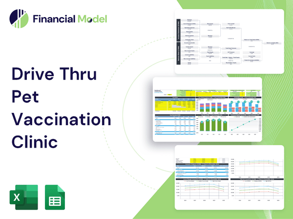 Drive Thru Pet Vaccination Clinic Financial Model