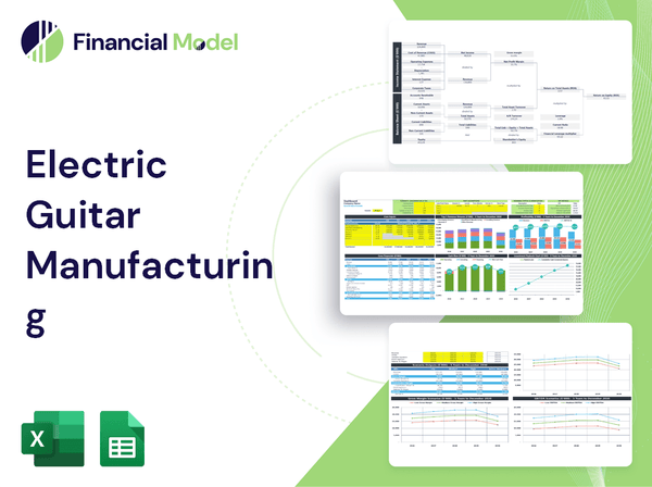 Electric Guitar Manufacturing Financial Model