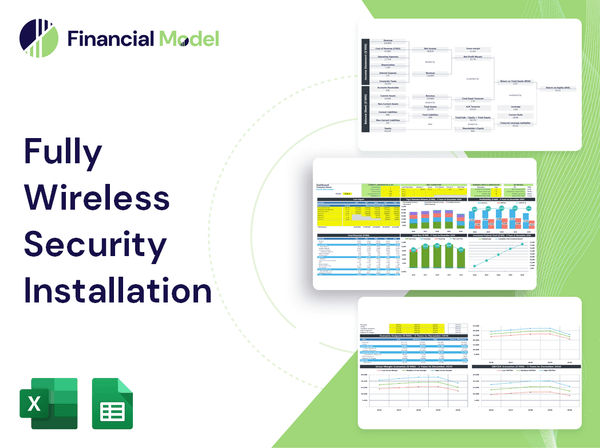 Fully Wireless Security Installation Financial Model