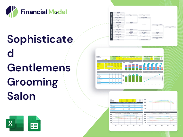 Sophisticated Gentlemens Grooming Salon Financial Model