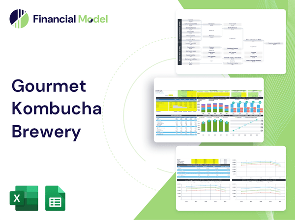Gourmet Kombucha Brewery Financial Model