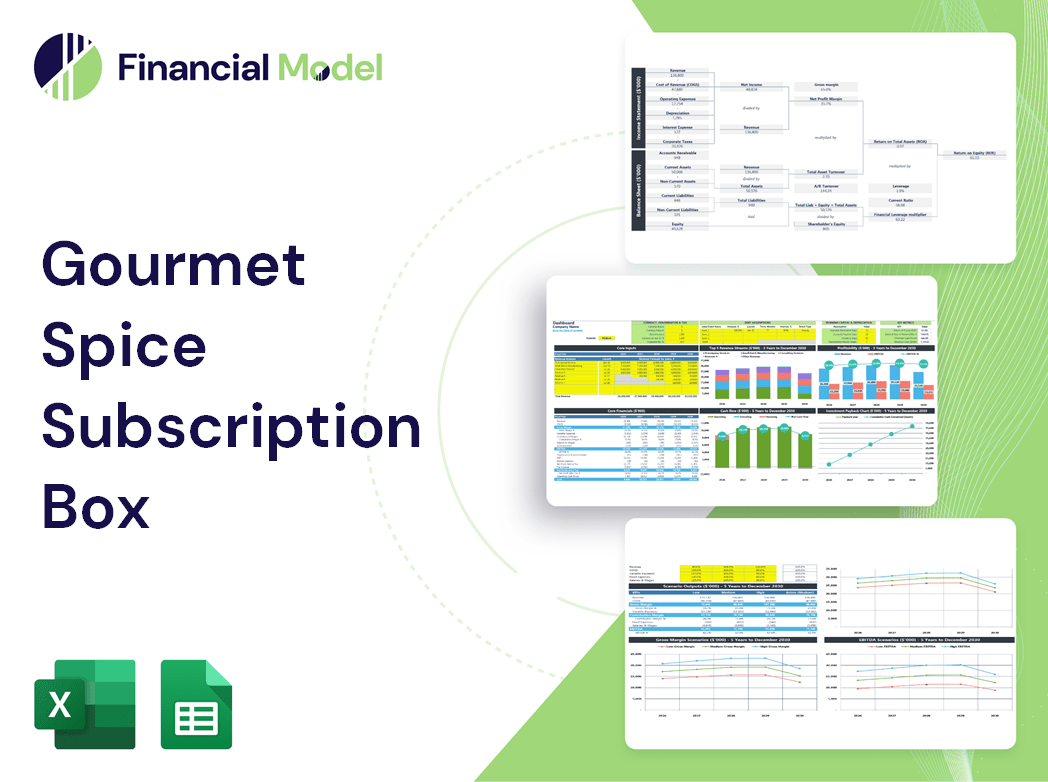 Gourmet Spice Subscription Box Financial Model