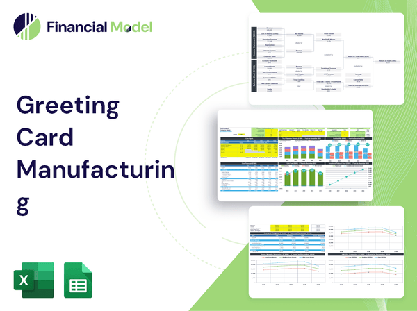 Greeting Card Manufacturing Financial Model