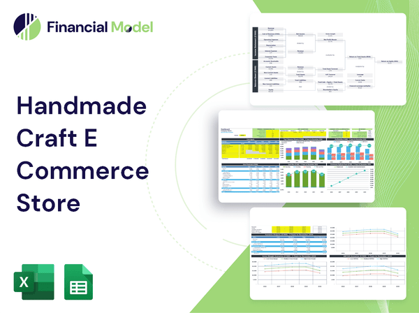 Handmade Craft E Commerce Store Financial Model