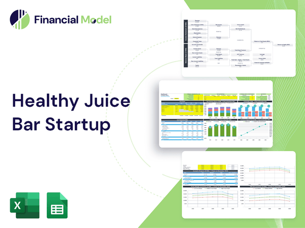 Healthy Juice Bar Startup Financial Model