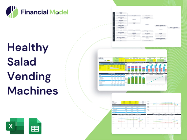 Healthy Salad Vending Machines Financial Model